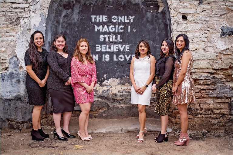 Bridesmaids in Austin Texas Family Photographer