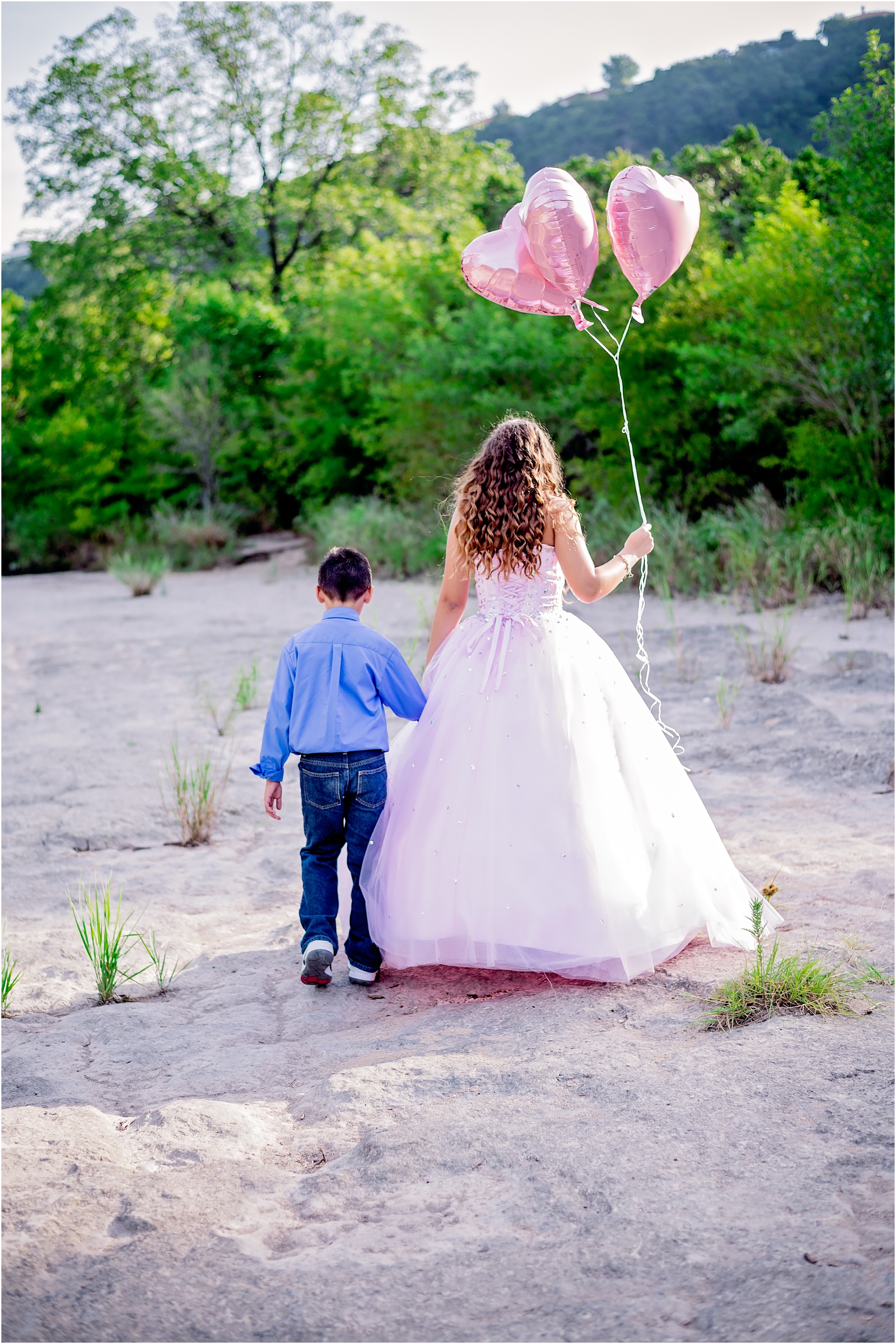 Brother and Sister Photoshoot Austin Texas Photographer