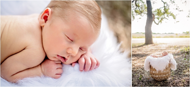 Newborn Photoshoot by Natural Light Photographer Austin Texas