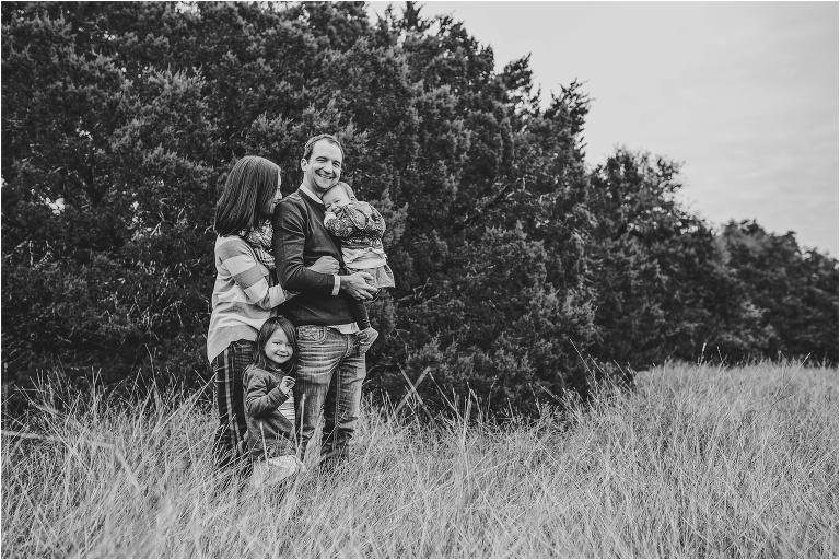 Austin Texas Family Photographer Natural Light Photography Christmas Portraits