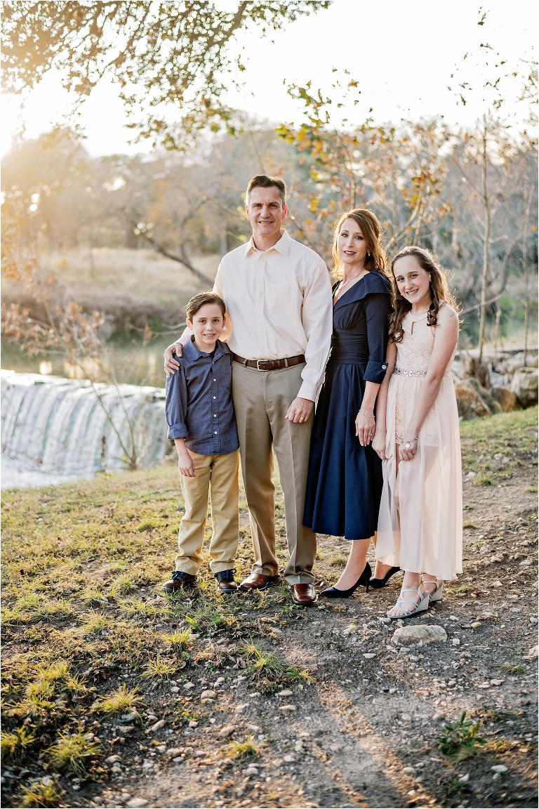 Family Photoshoot in Liberty Hill Texas Natural Light Photographer