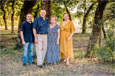 Family Photoshoot in Natural Light Photographer in Austin Texas