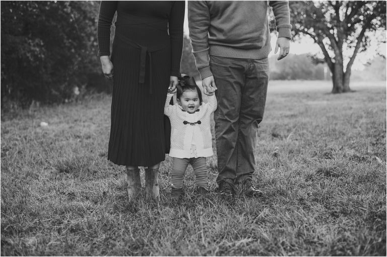 Beautiful winter morning family photoshoot with Natural light portrait Georgetown Texas Photographer